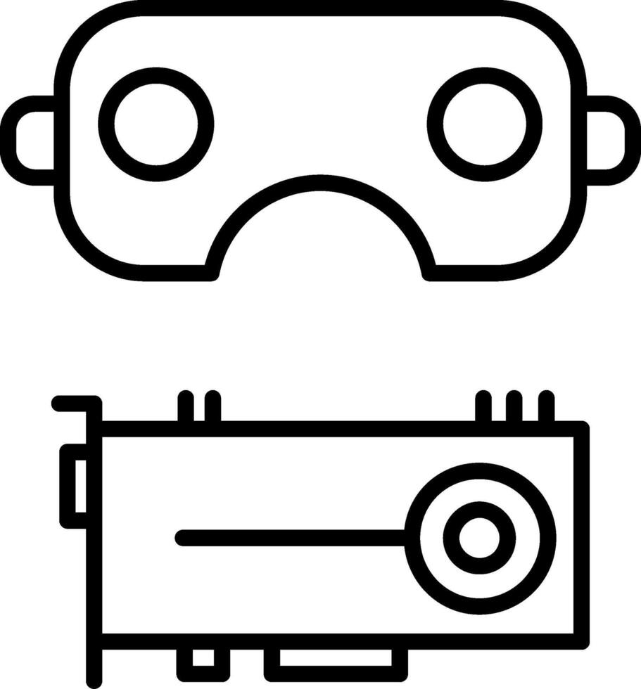 Virtual Reality Vector Icon