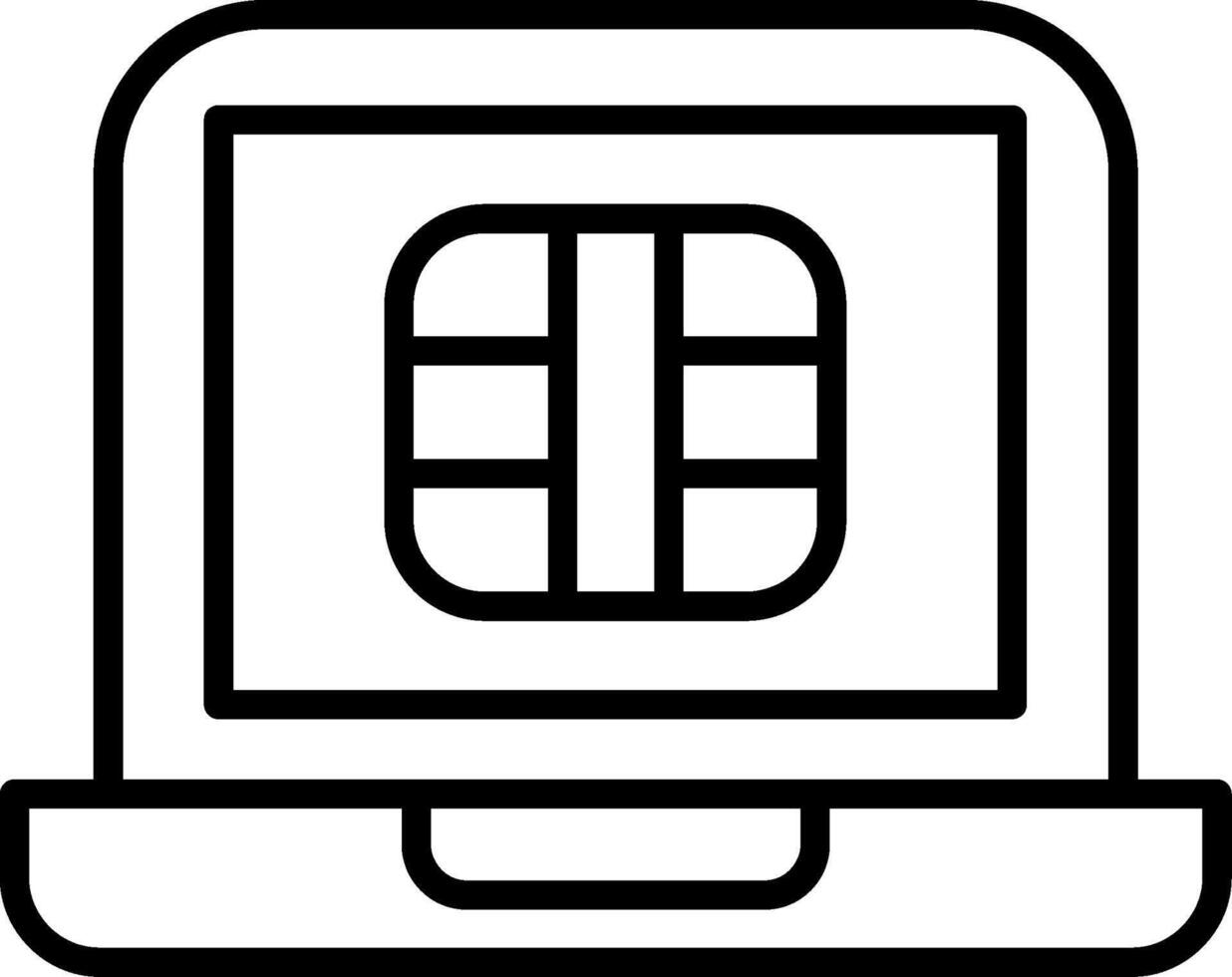 Laptop Vector Icon