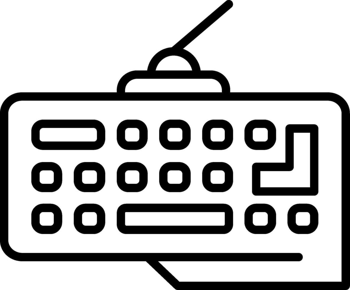 Keyboard Vector Icon