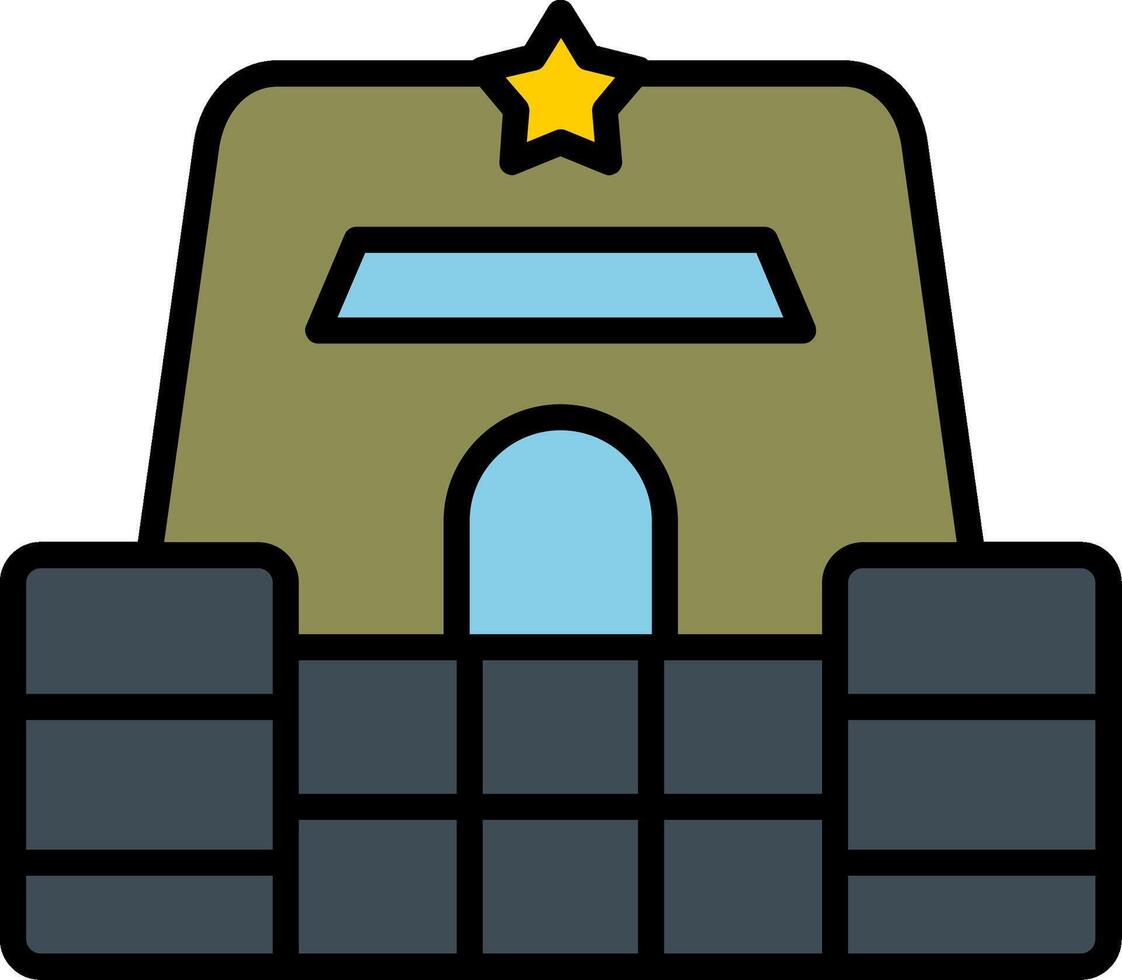 Bunker Vector Icon