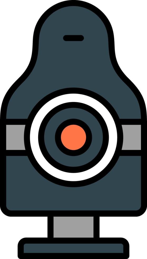 Shooting Target Vector Icon