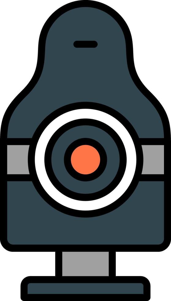 Shooting Target Vector Icon