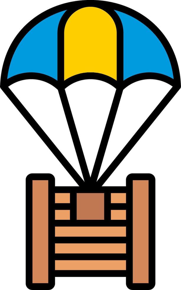 Parachute Vector Icon