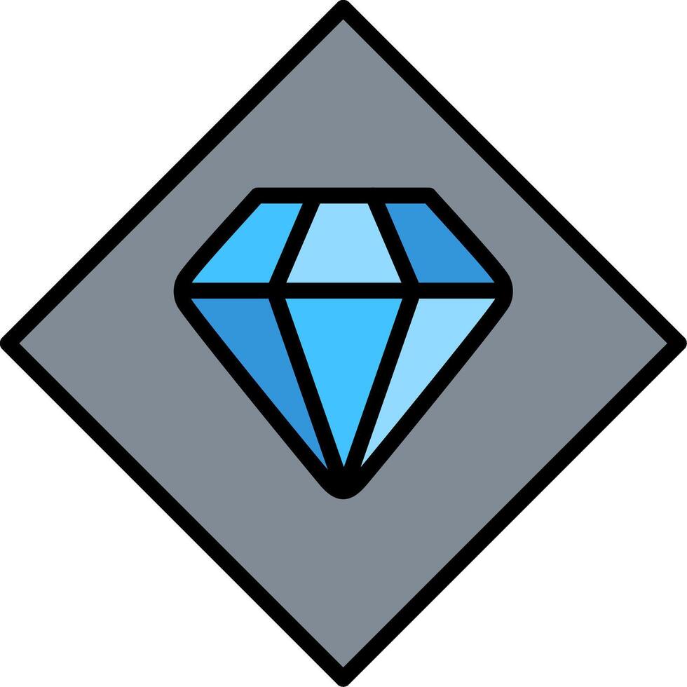 Diamond Vector Icon