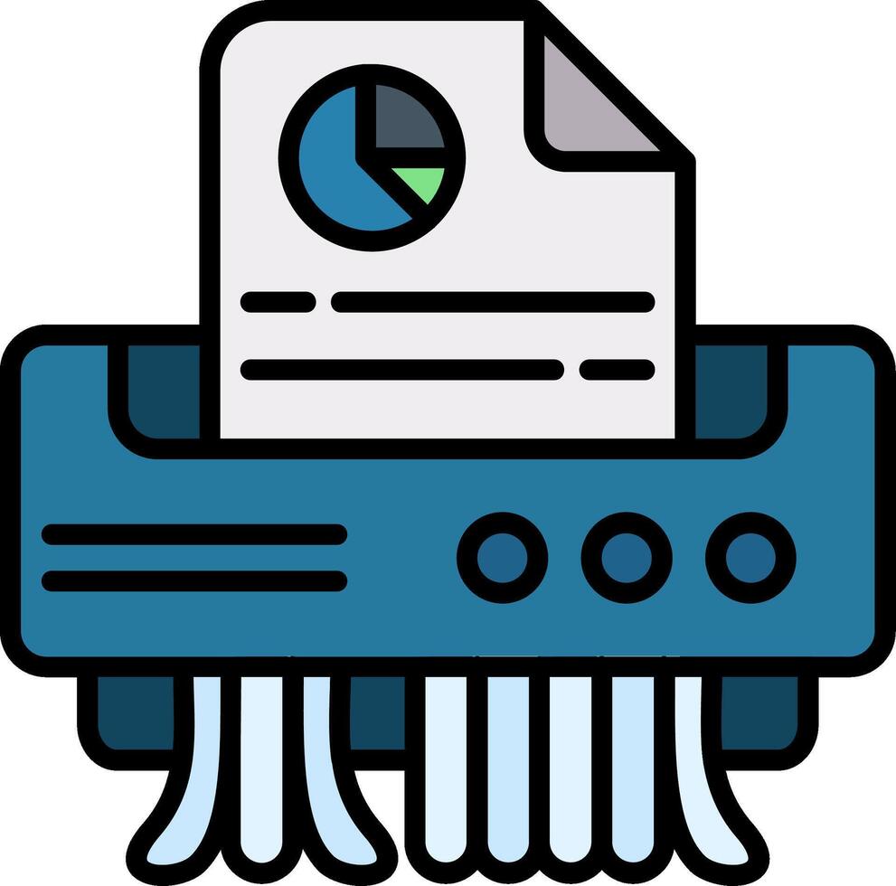 Shredder Vector Icon