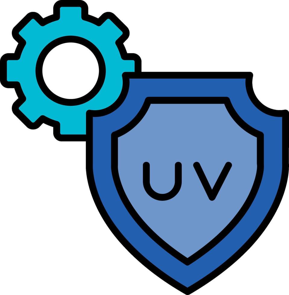 icono de vector de protección