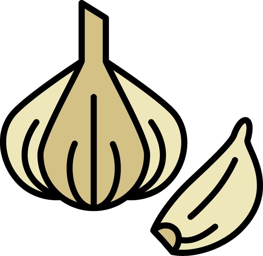 Garlic Vector Icon