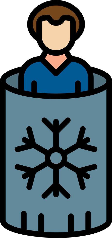 Cryotherapy Vector Icon