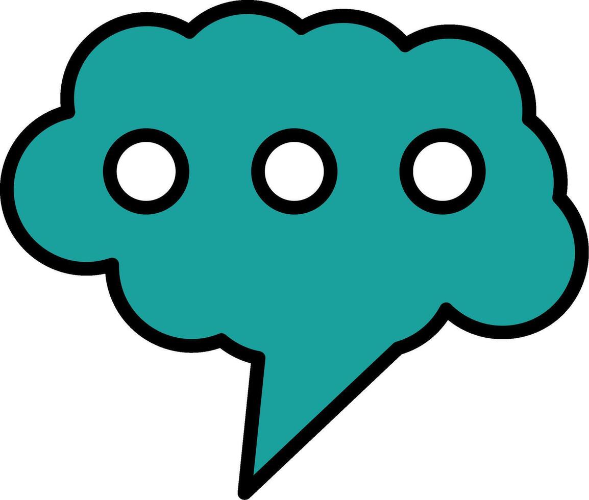 Bubble Chat Vector Icon