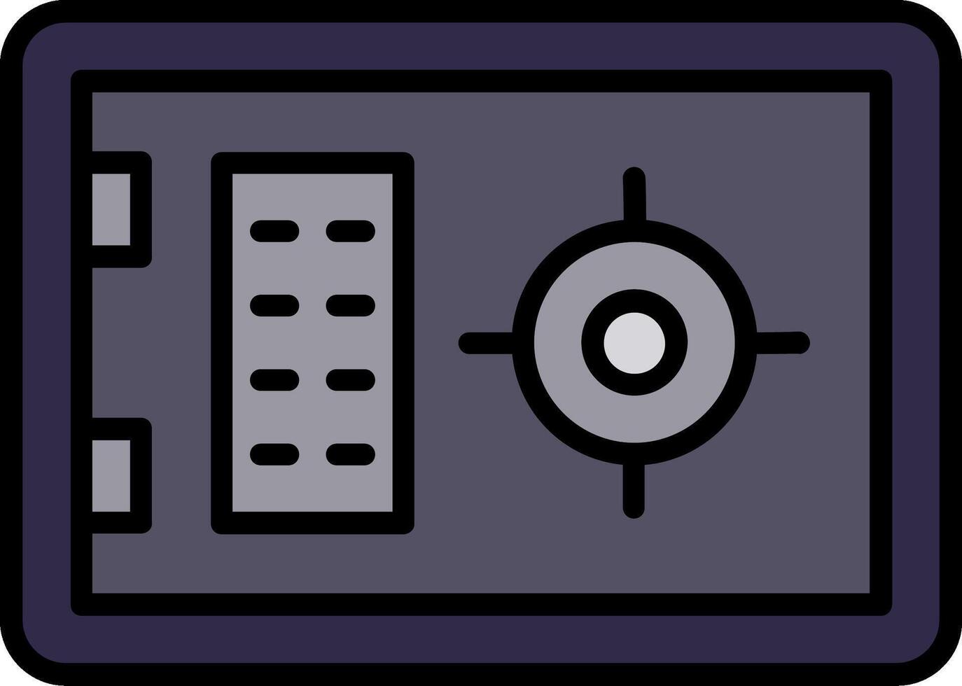 Safe Box Vector Icon