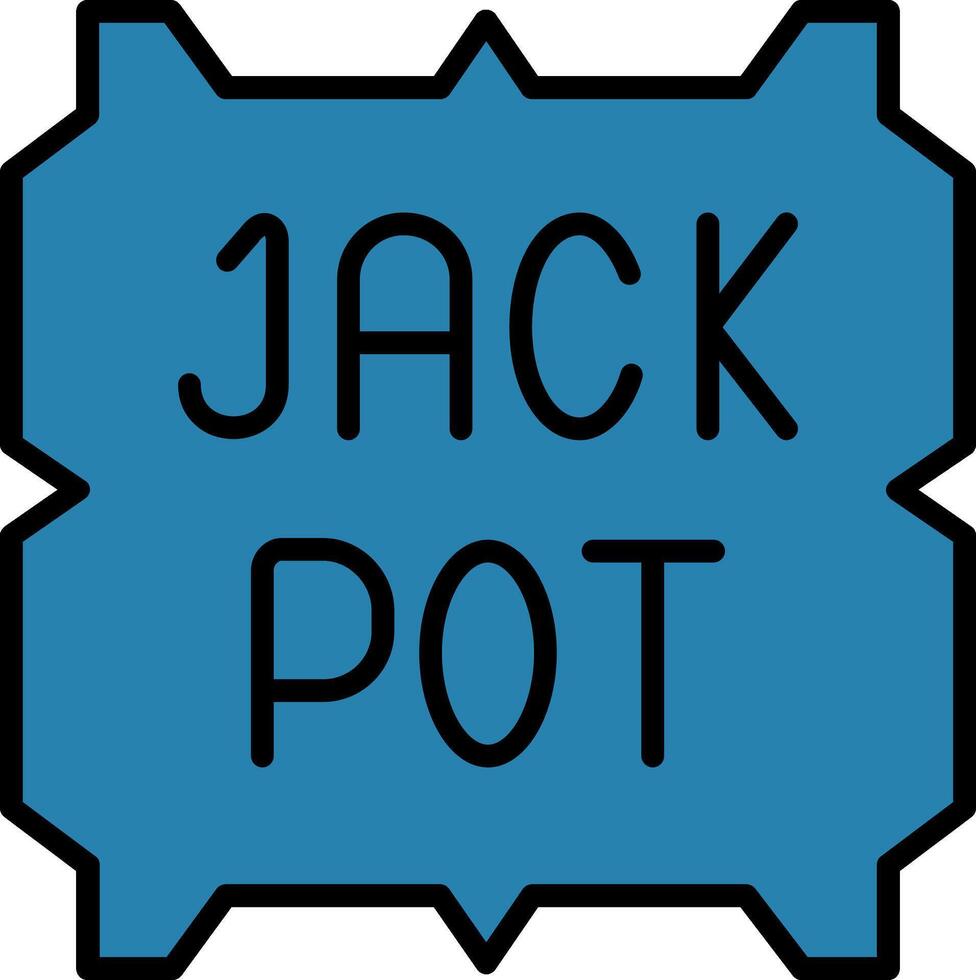 Jackpot Vector Icon