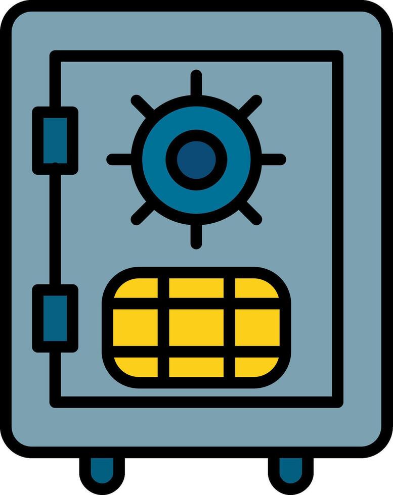 Safe Box Vector Icon