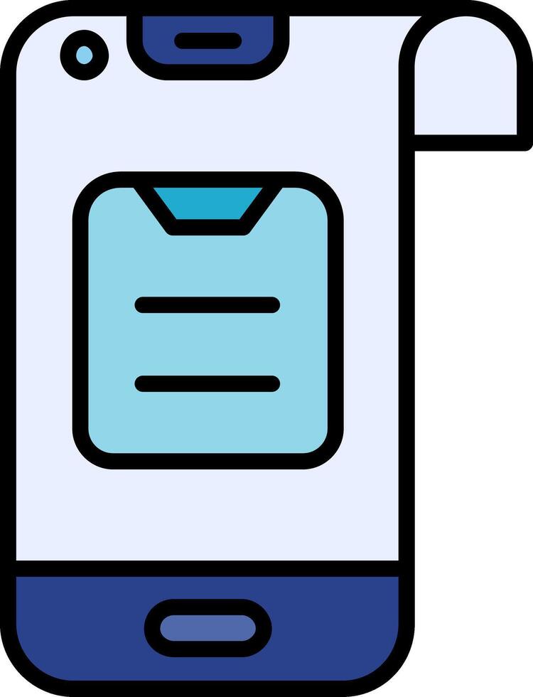 Foldable Phone Vector Icon