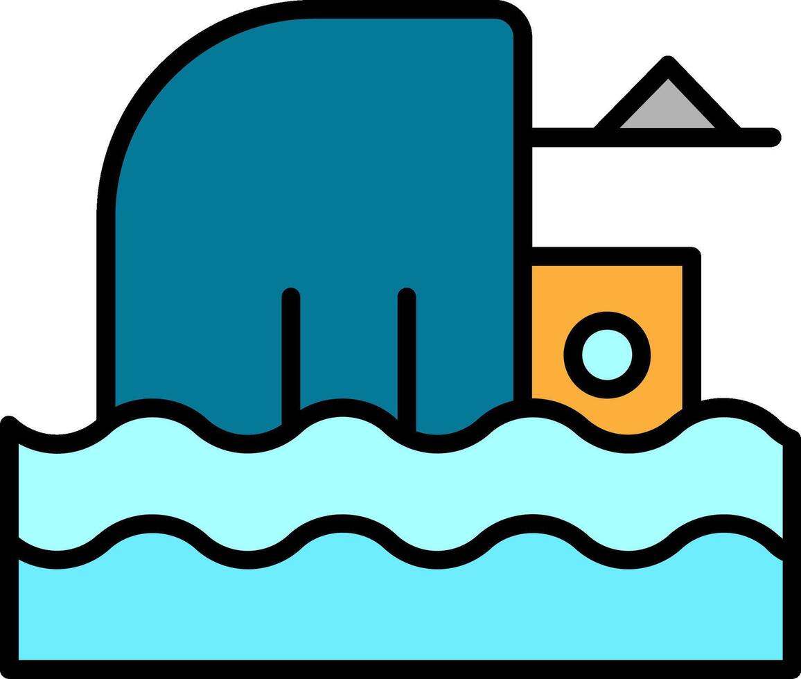 Shipwreck Vector Icon