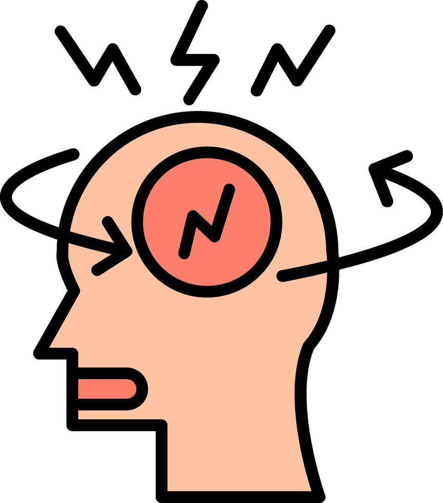 Anxiety Vector Icon