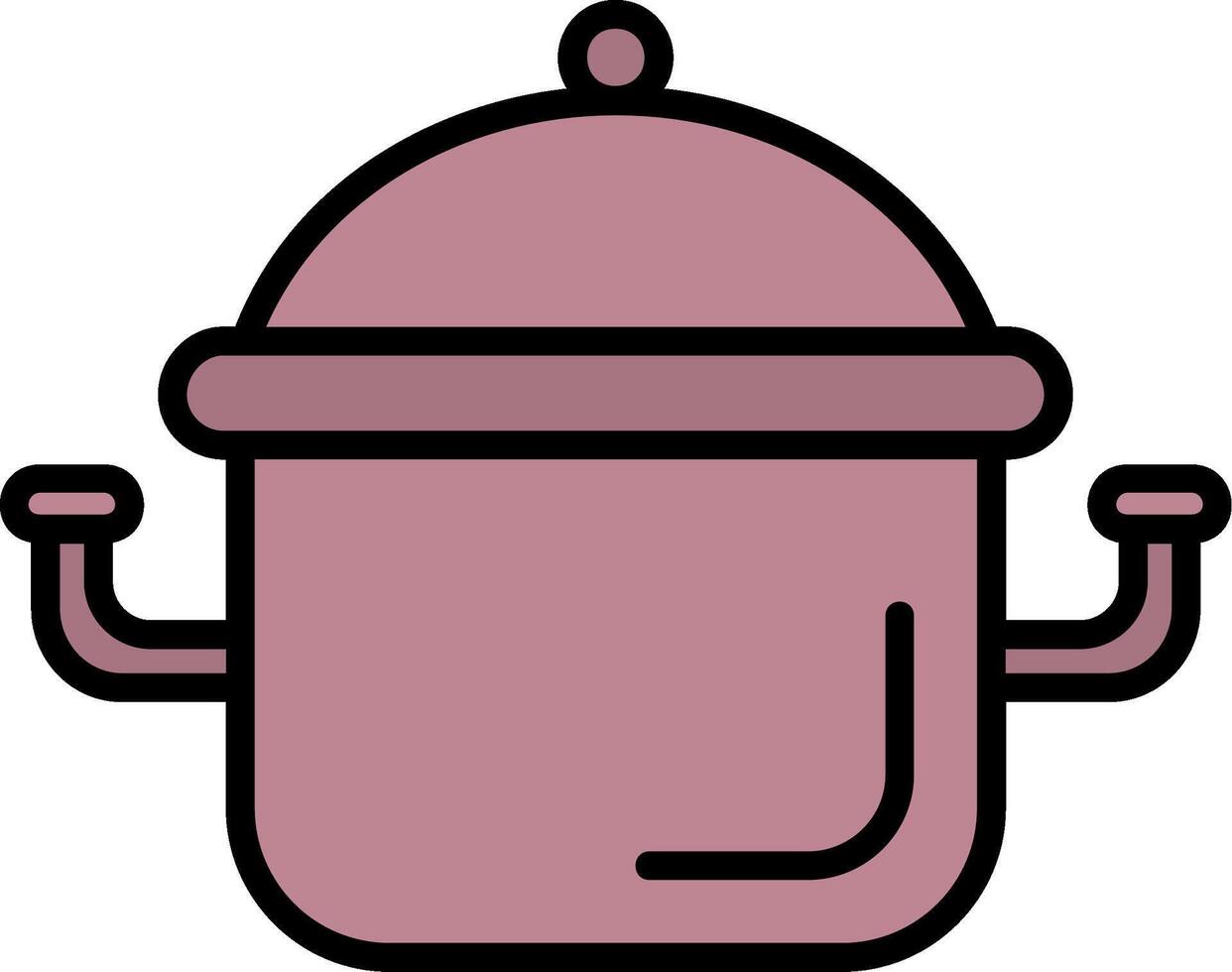 Cooking Pot Vector Icon