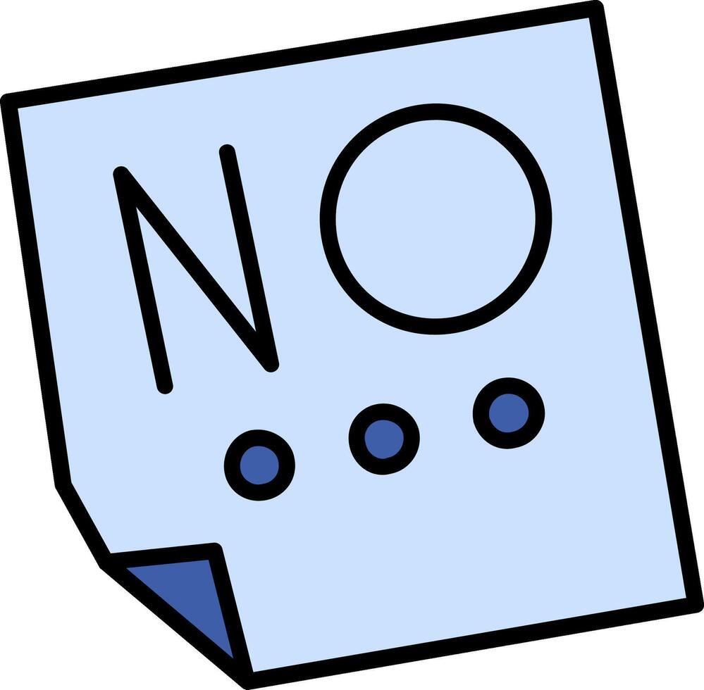 Say No Vector Icon