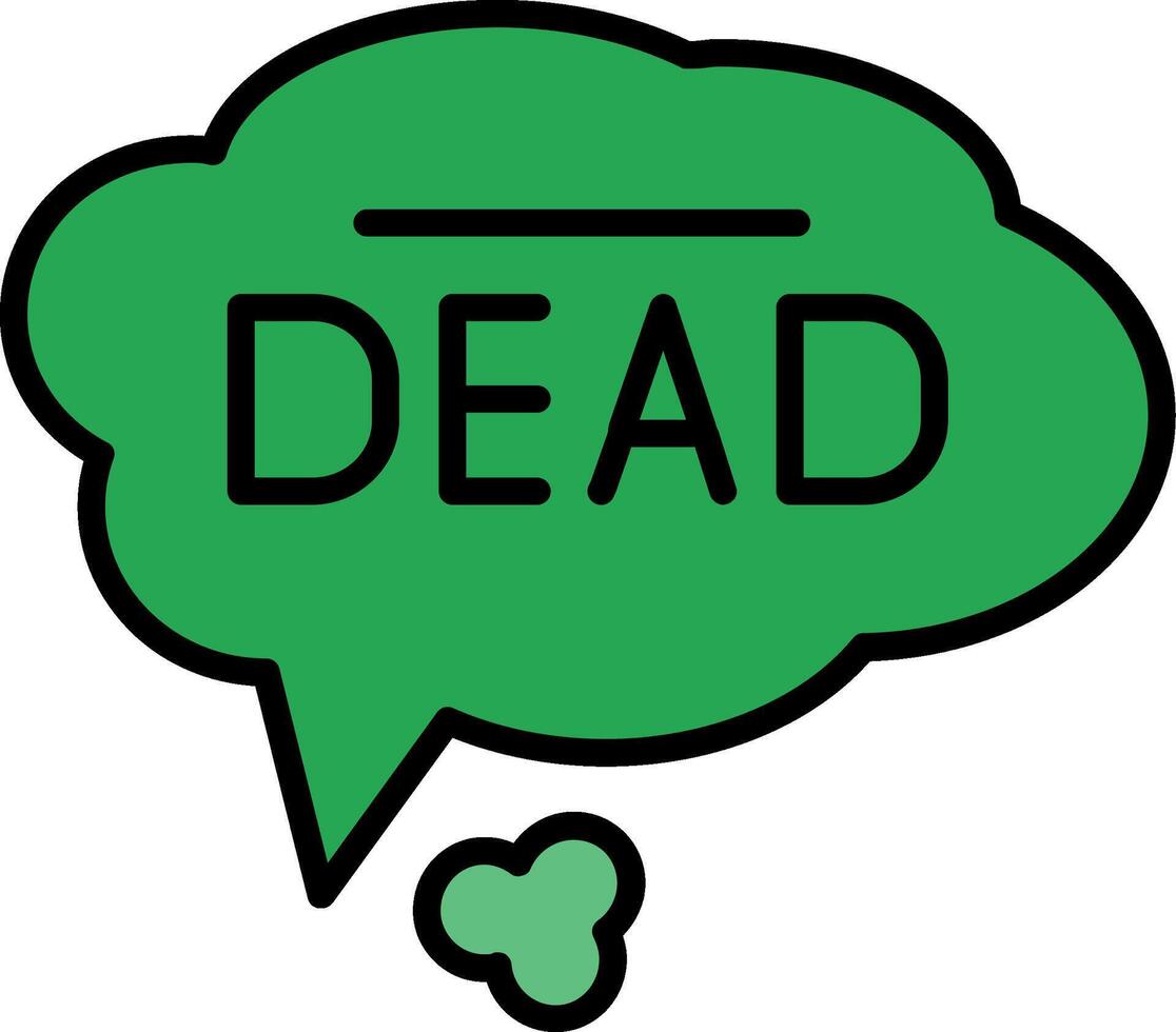 Dead Vector Icon