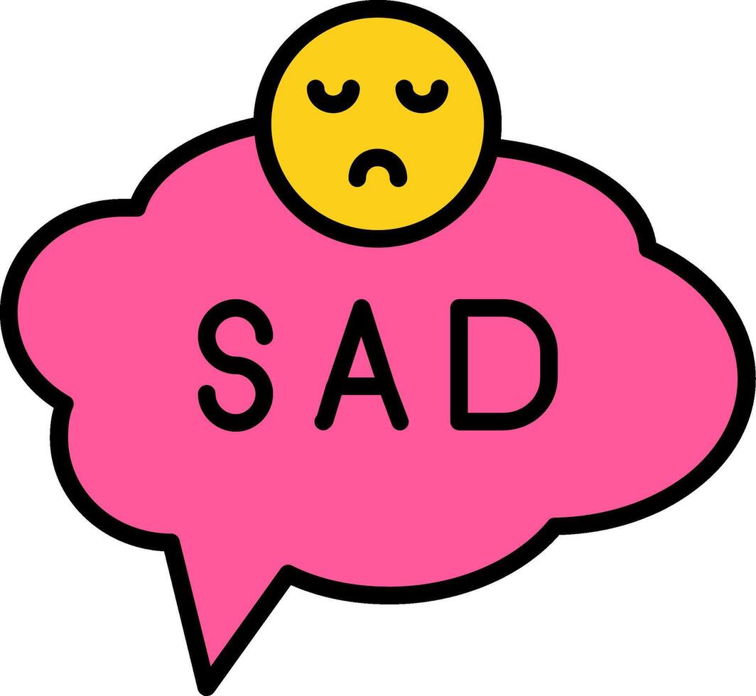 Sad Vector Icon