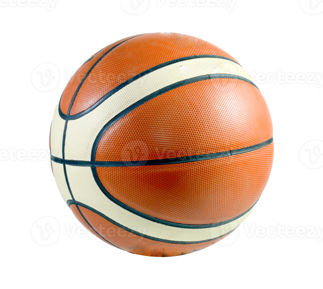 Basketball ball on transparent background PNG