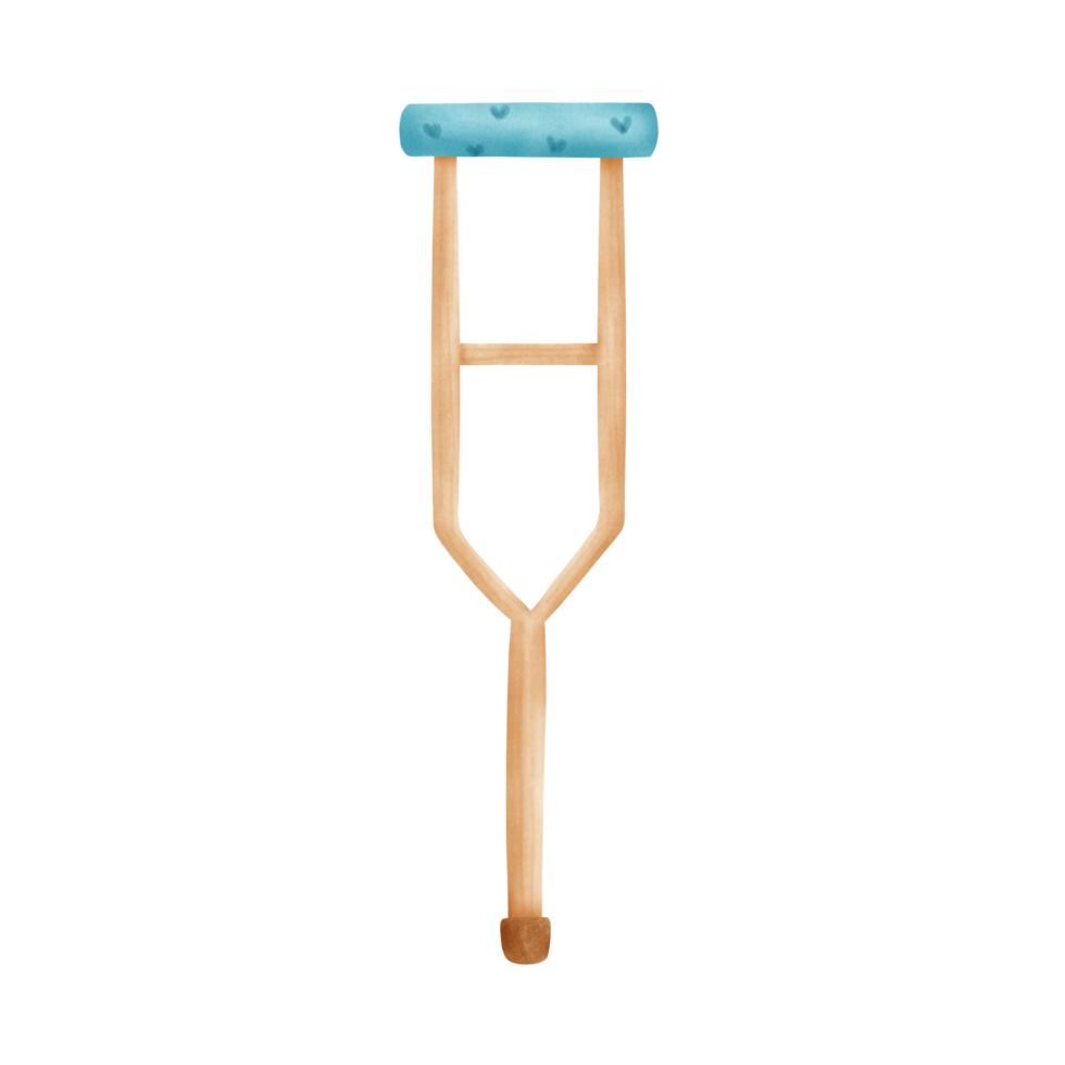 Axillary Crutch Illustration 37246650 PNG