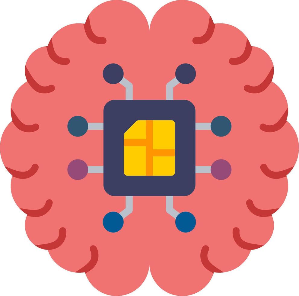 Artificial Intelligence Vector Icon