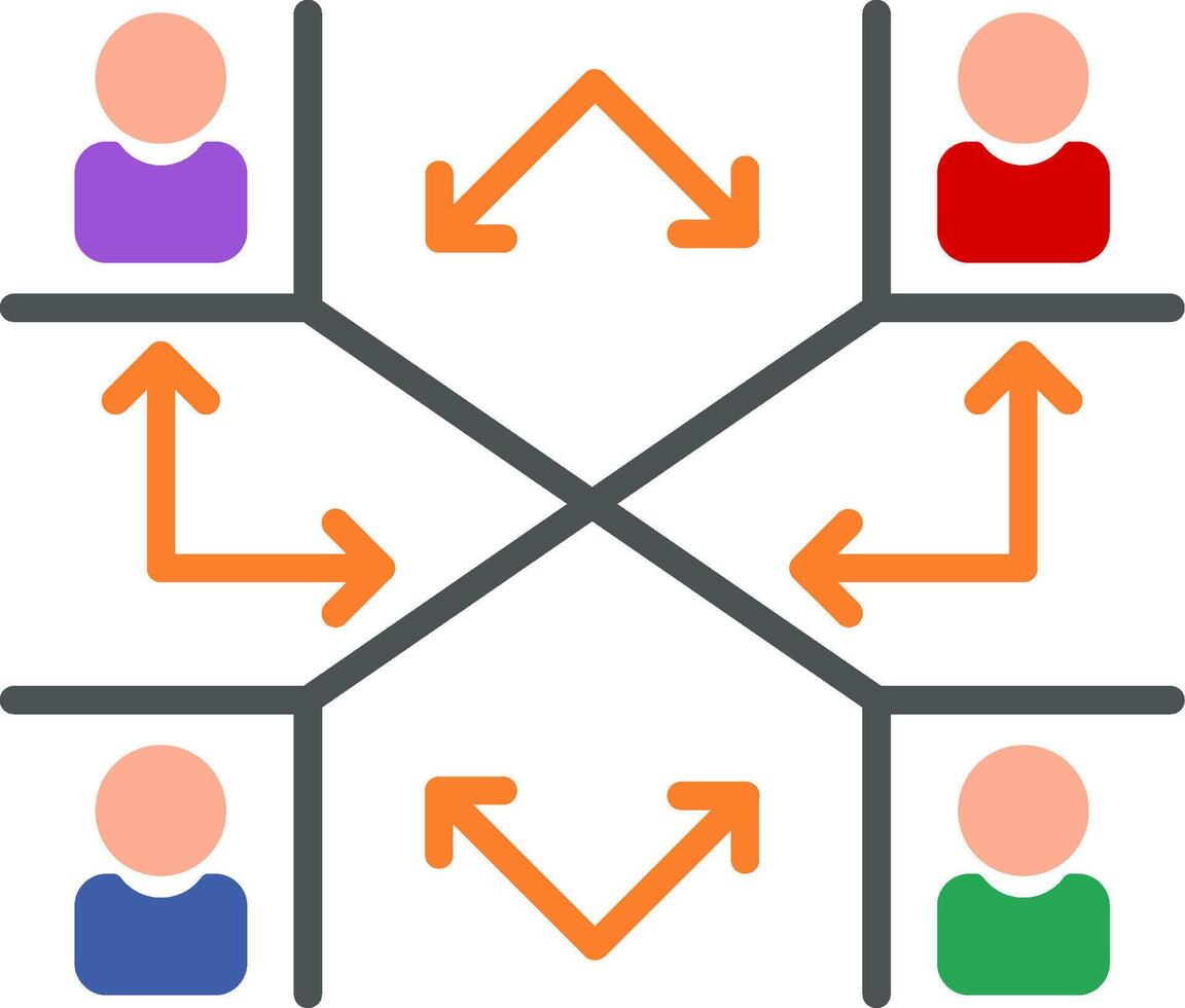 Hierarchy Vector Icon