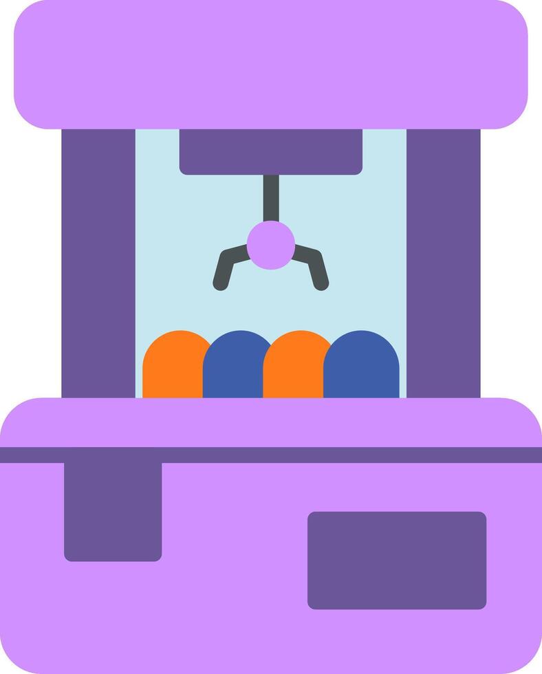 Claw Machine Vector Icon
