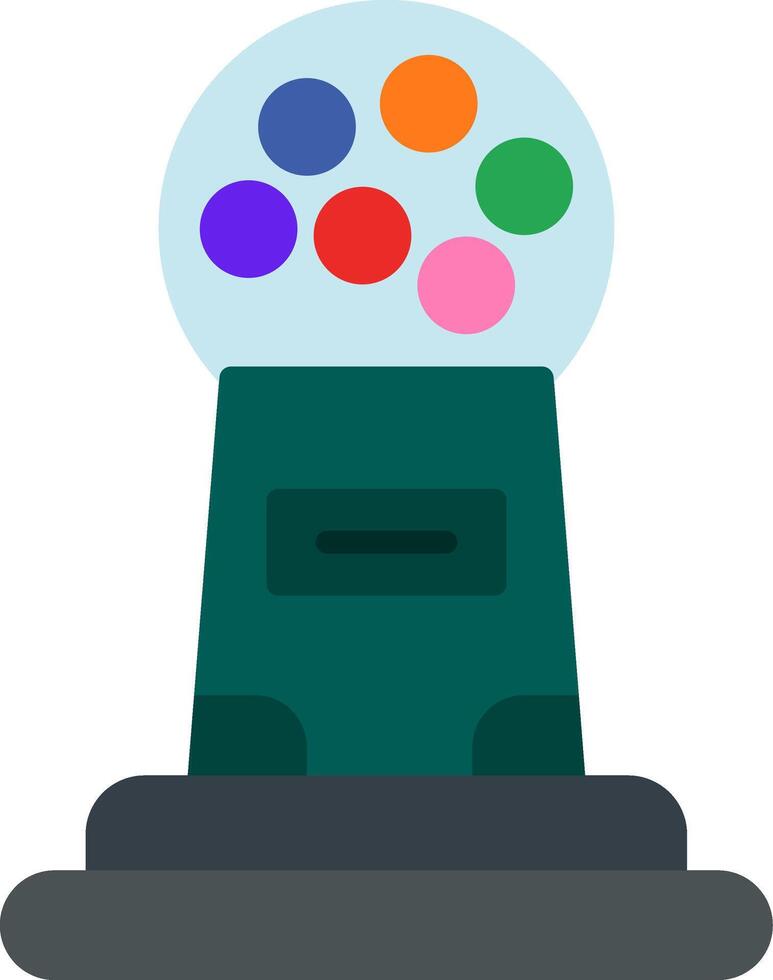 Gum Machine Vector Icon