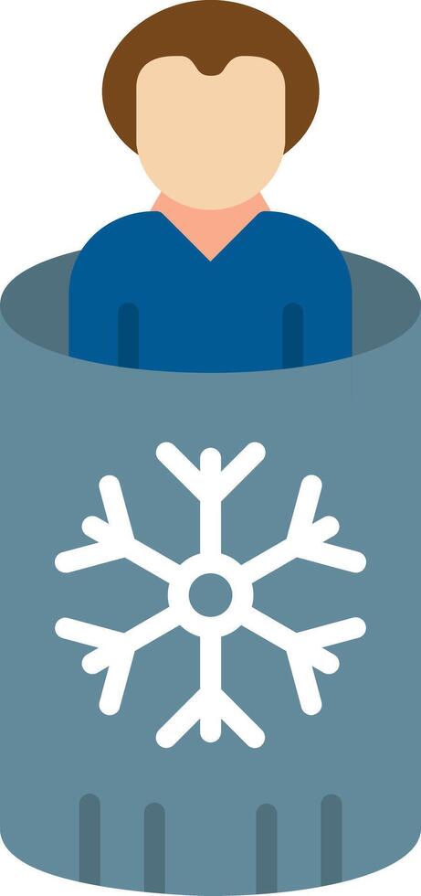 Cryotherapy Vector Icon