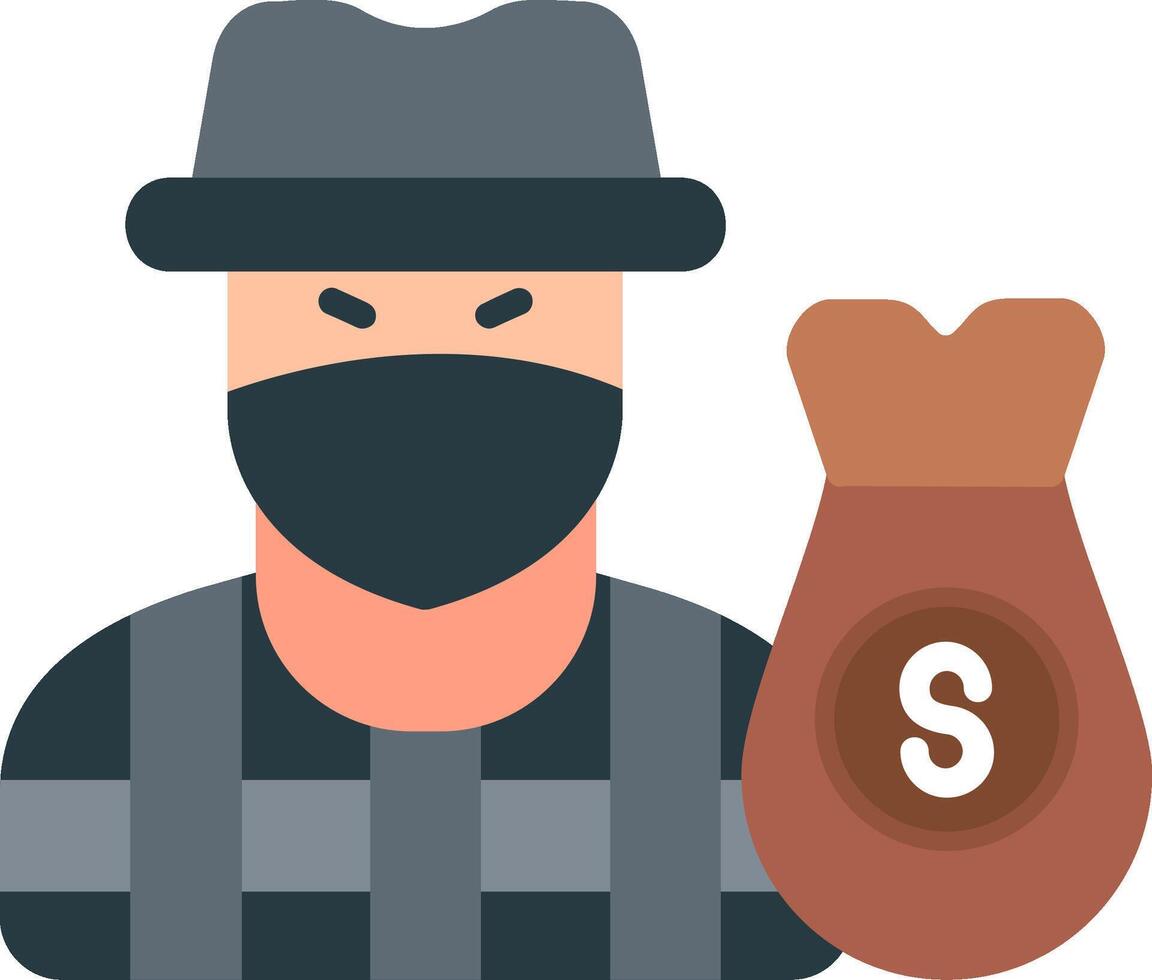 Robbery Vector Icon