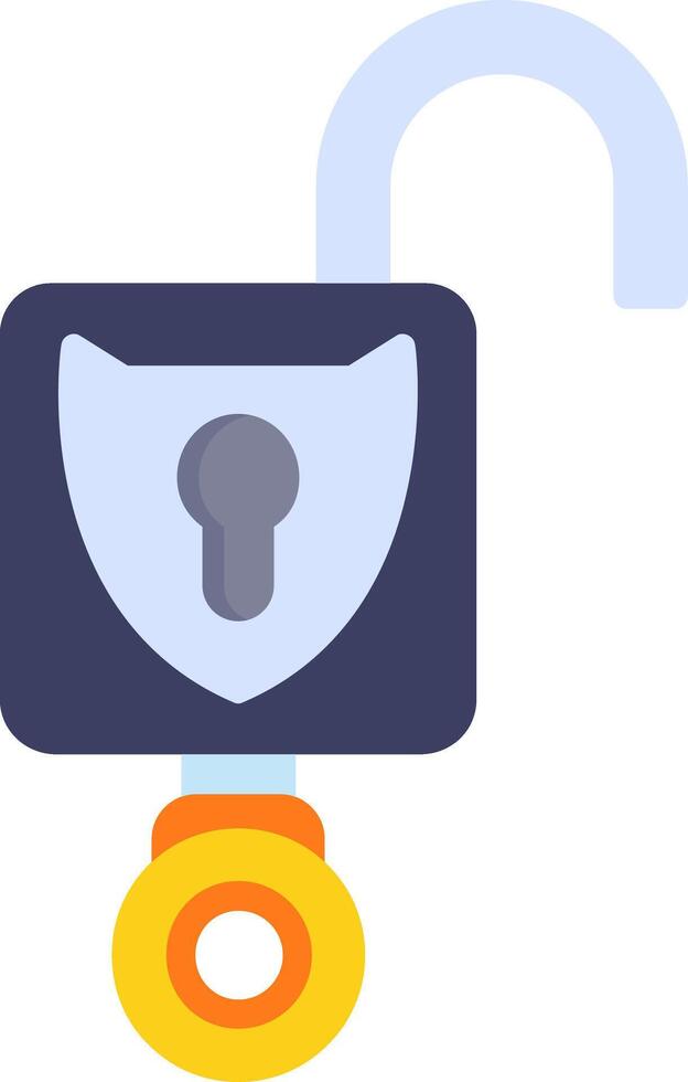 Open Padlock Vector Icon