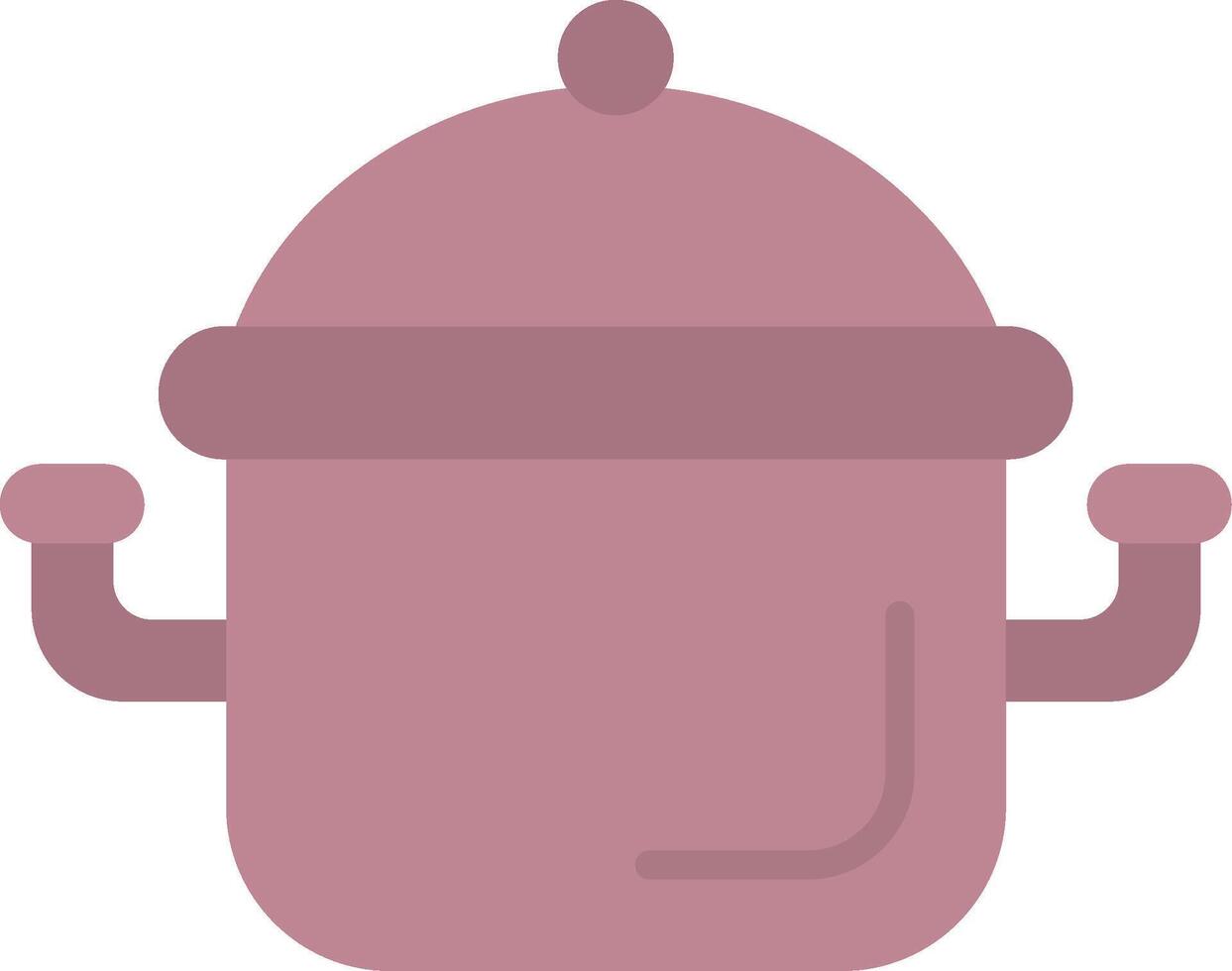 icono de vector de olla de cocina