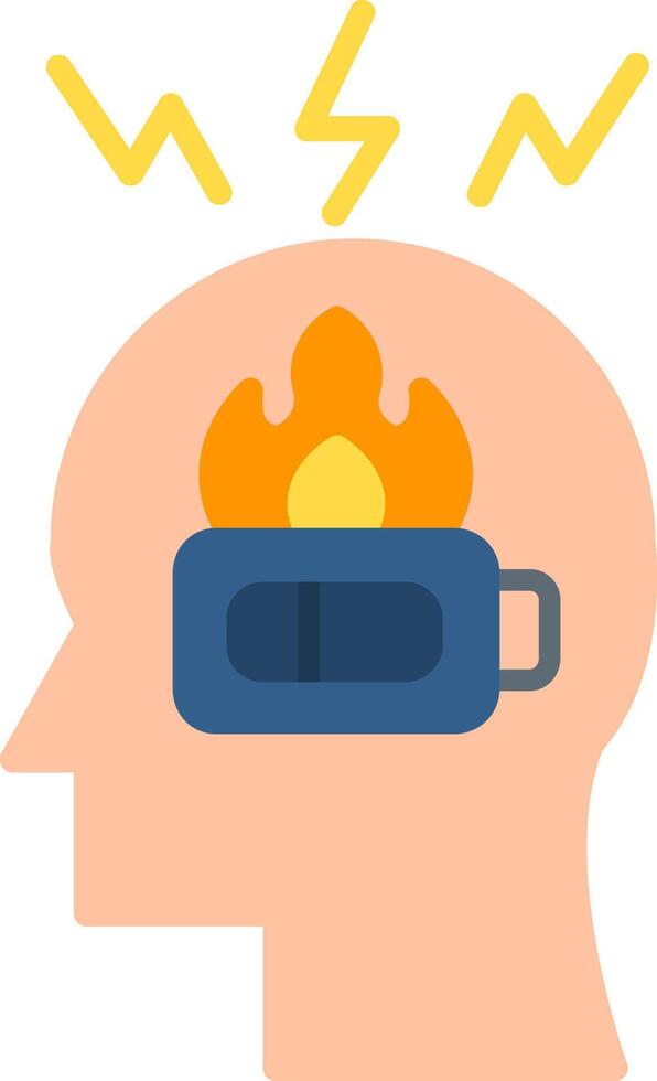 Burnout Vector Icon