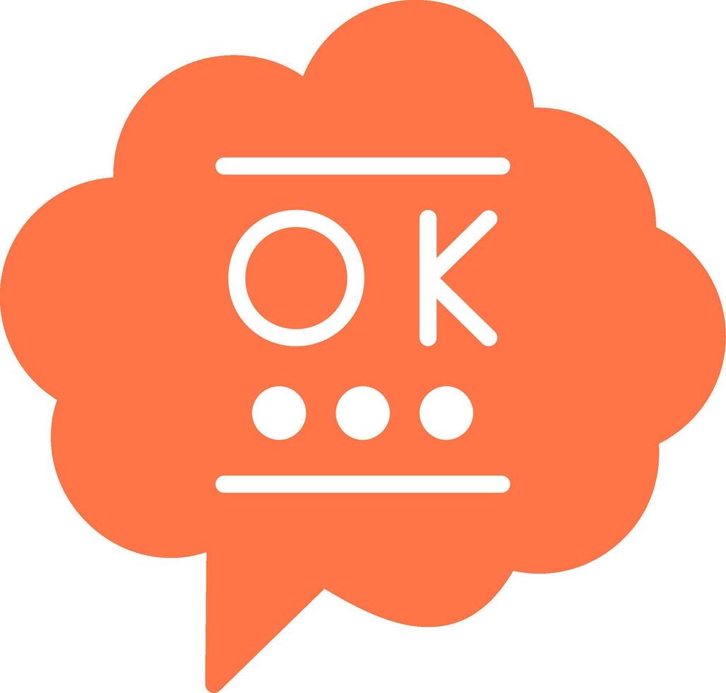 Ok Vector Icon