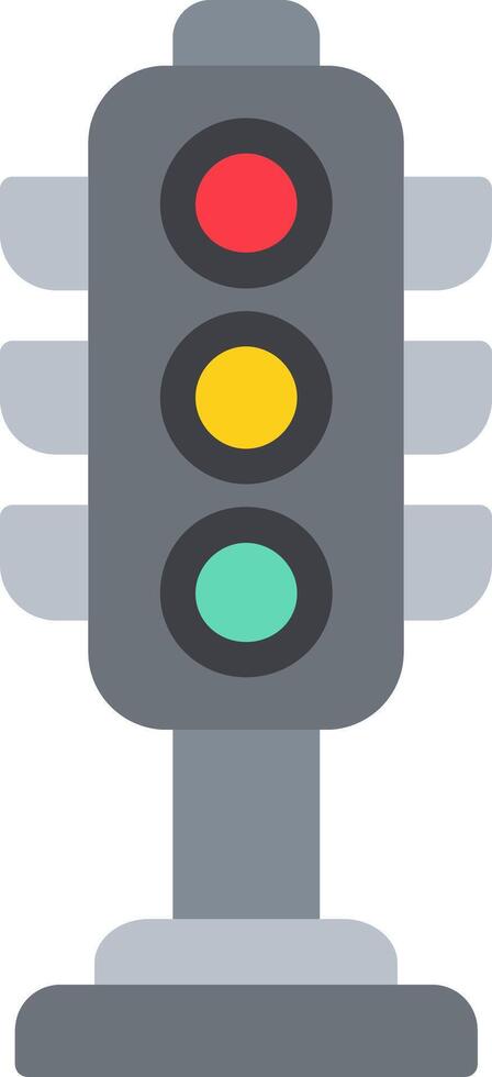 Traffic Light Vector Icon