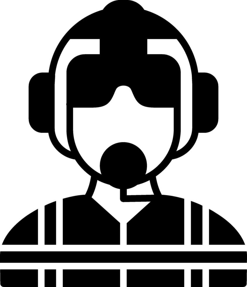 Pilot Vector Icon