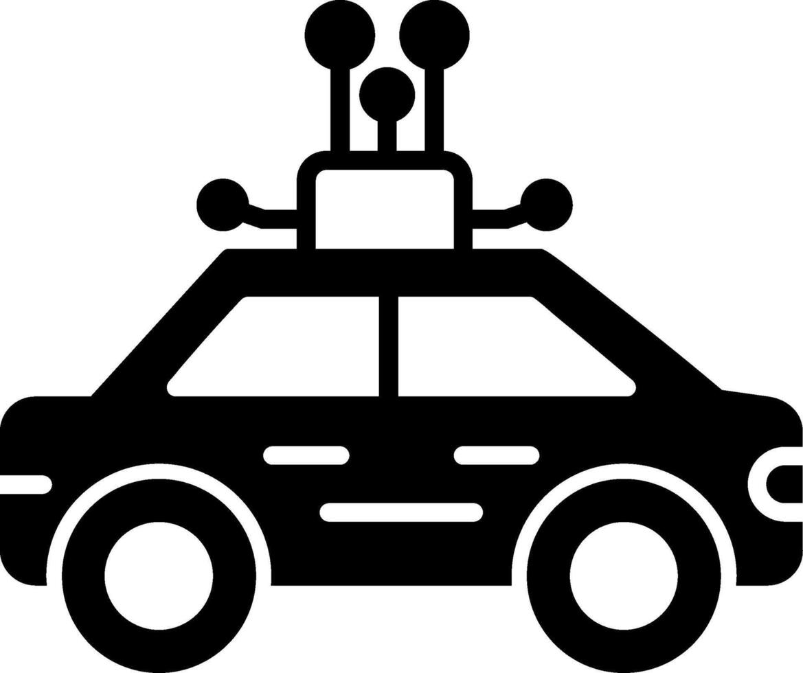 Smart Car Vector Icon