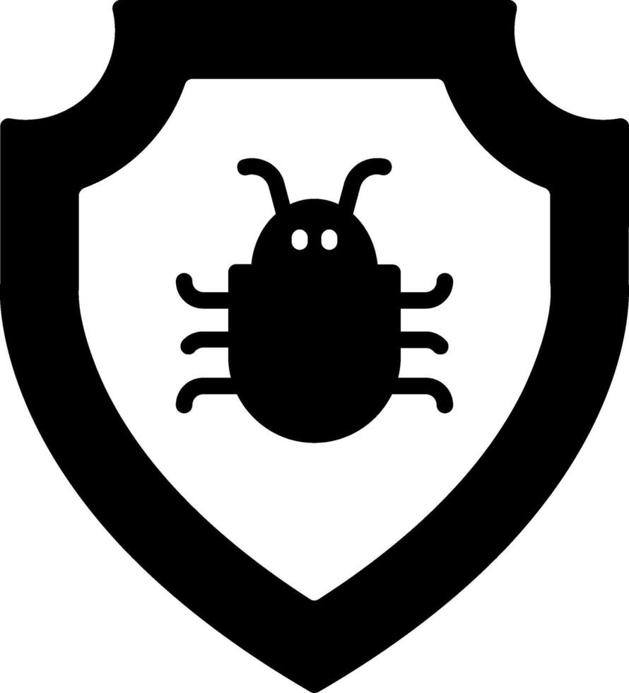 icono de vector de antivirus