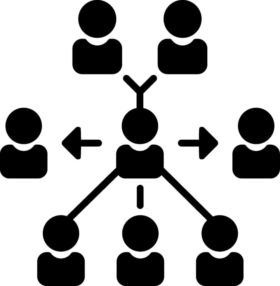 Hierarchy Vector Icon
