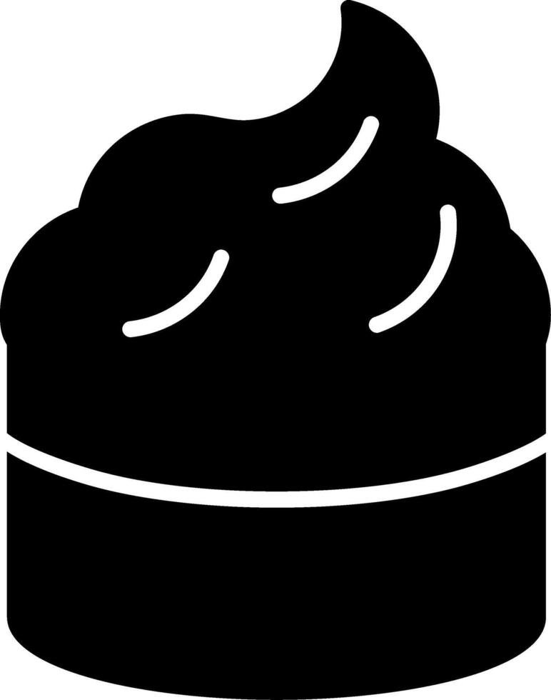 Cream Vector Icon