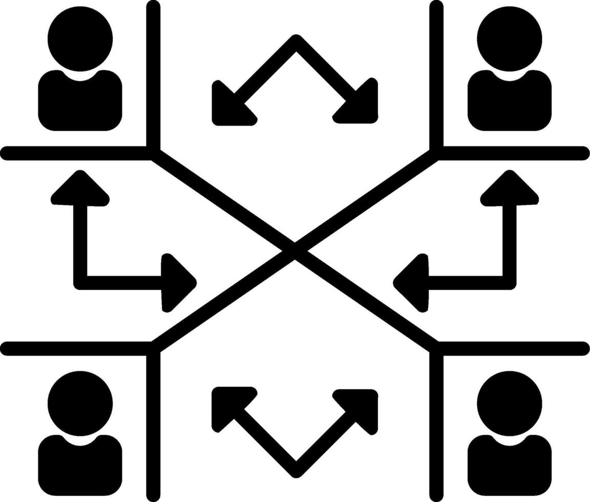 Hierarchy Vector Icon