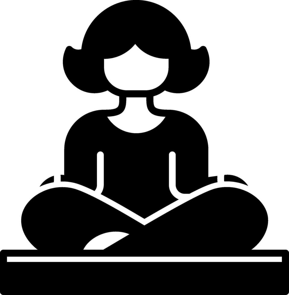 Yoga Vector Icon