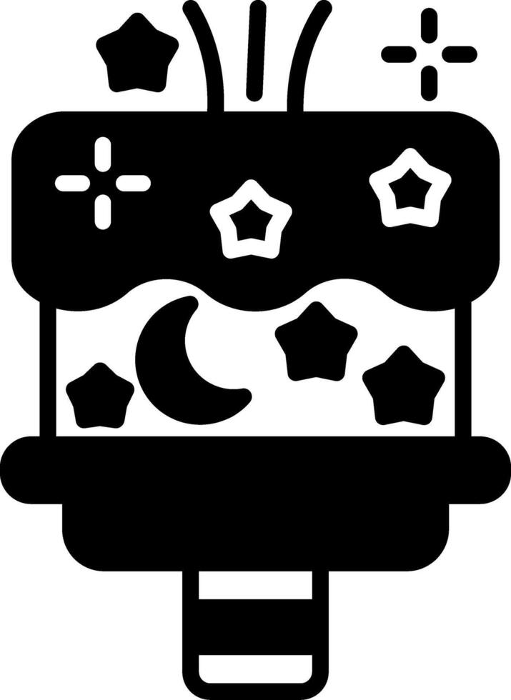 icono de vector de caja mágica