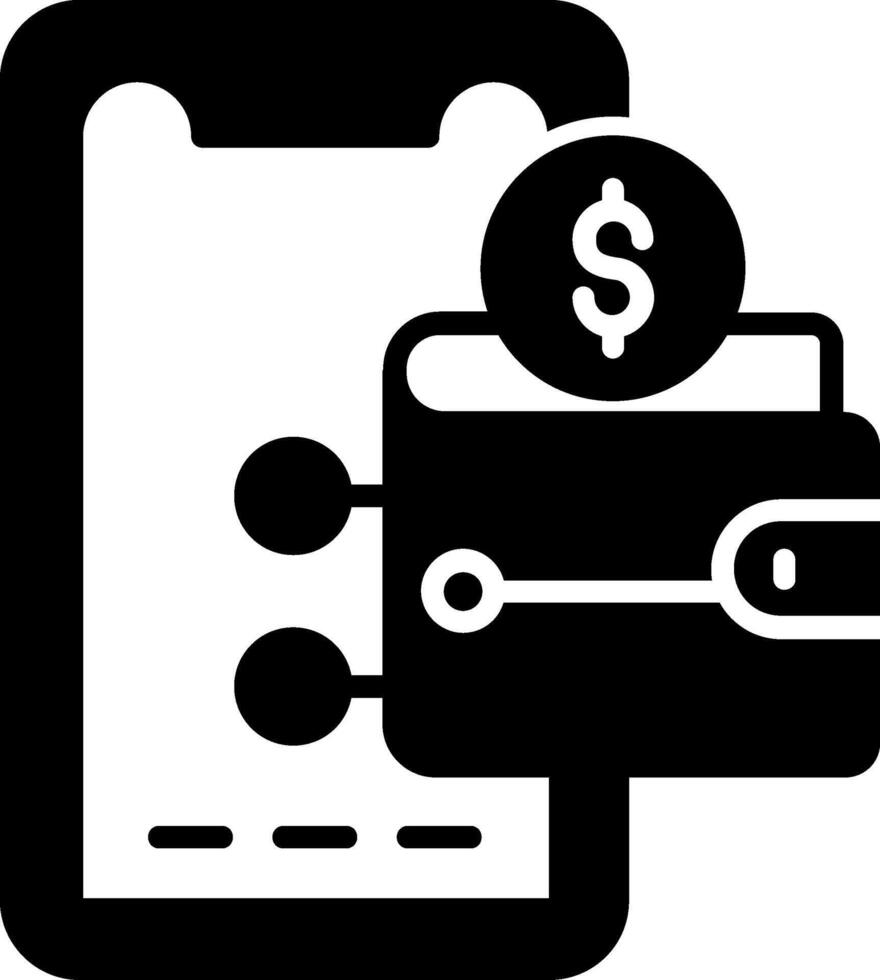 Digital Wallet Vector Icon