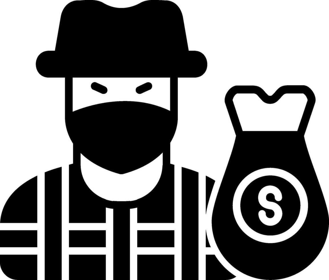 Robbery Vector Icon