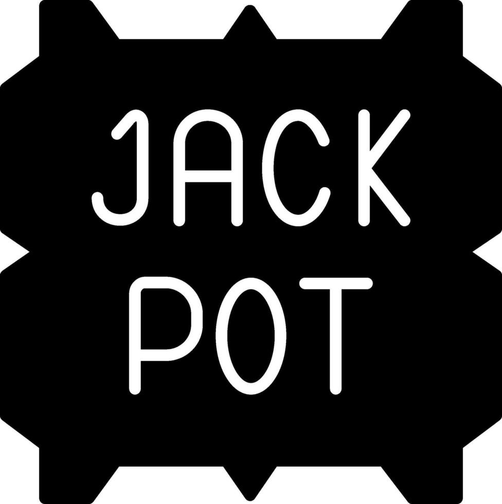 Jackpot Vector Icon