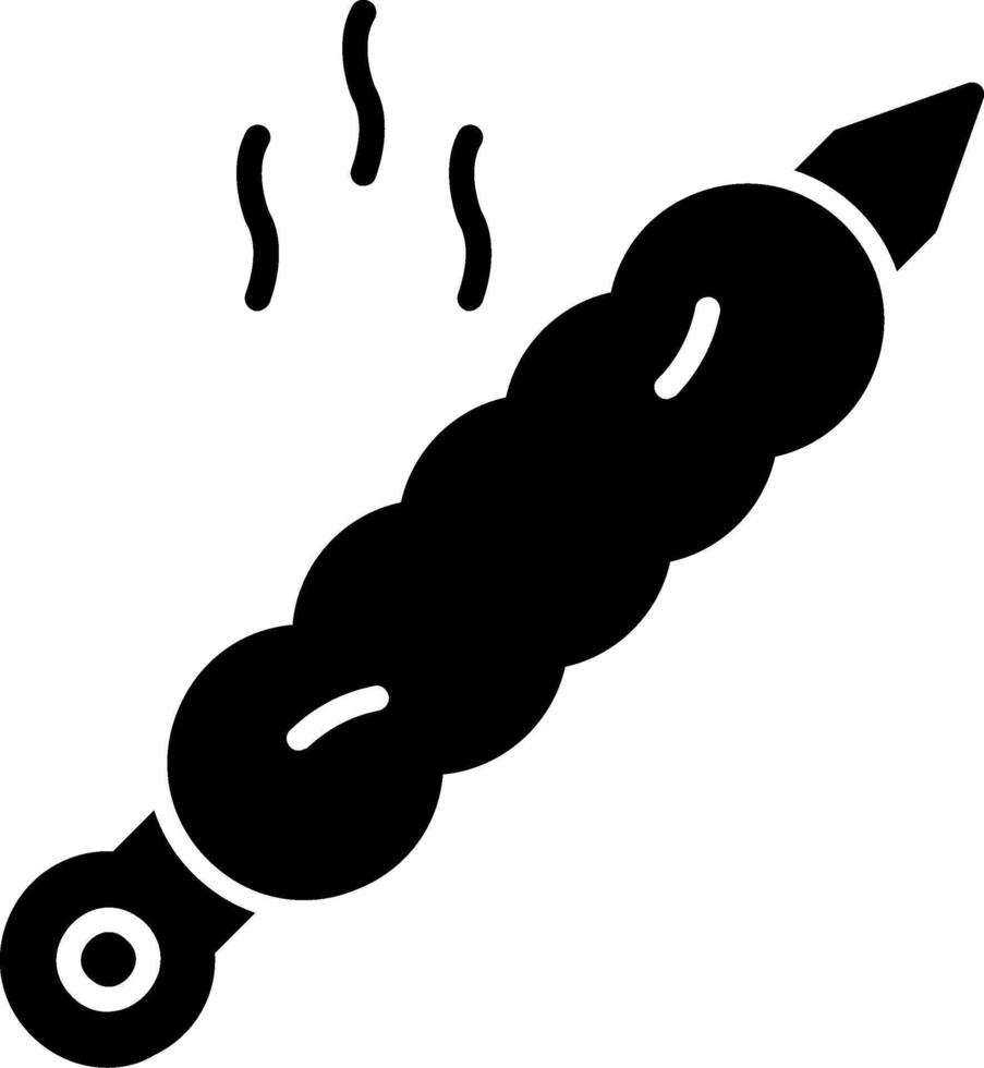 Kebab Vector Icon