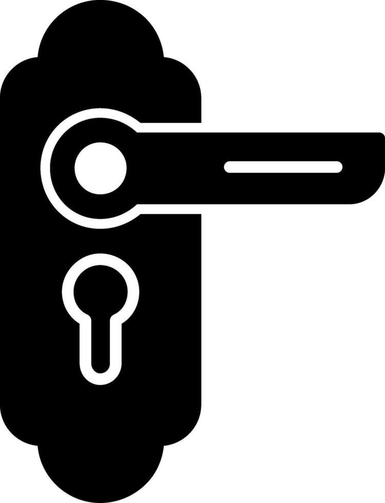 Door Knob Vector Icon