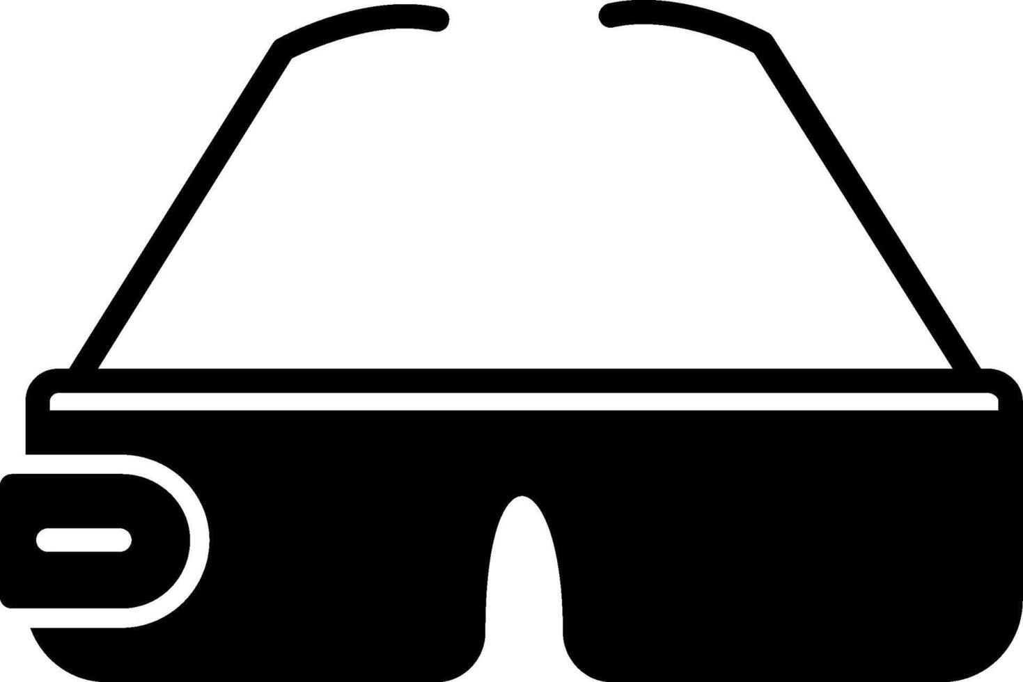 Smart Glasses Vector Icon